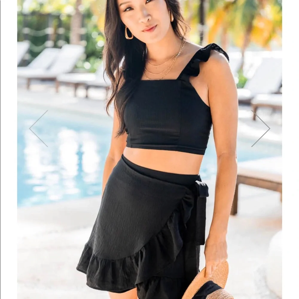 Black 2 piece set NEW - Picture 2 of 6